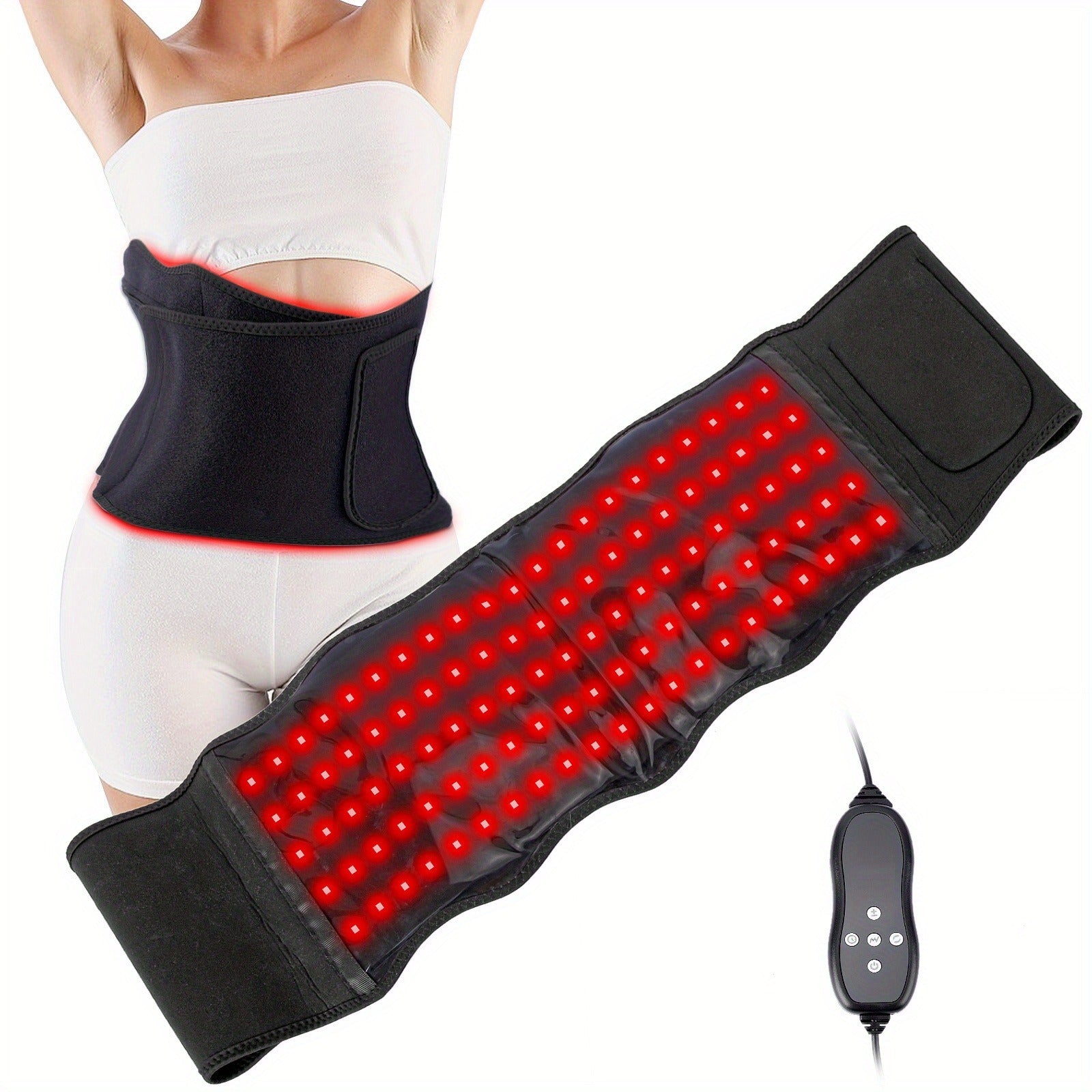 Portable Wearable Red Light Massage Belt