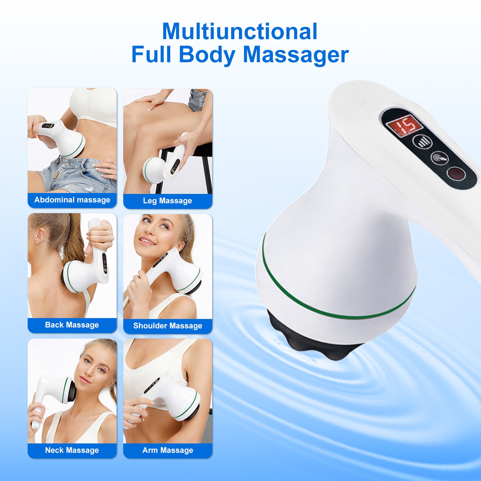 Wireless Cellulite Massager Handheld And Mini Massager Abdominal, Arm And Leg Massager Body Shaping Machine Suitable For Women To Use At Home