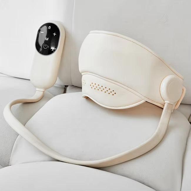 New Creative Sleep Aid Head Eye Massager Heating Pain Relief Relaxing Apparatusma Massage At Home